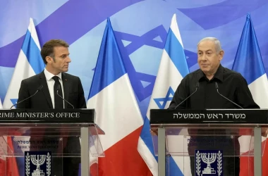 Macron îi transmite lui Netanyahu că „este vremea pentru un armistiţiu în Gaza şi Liban”