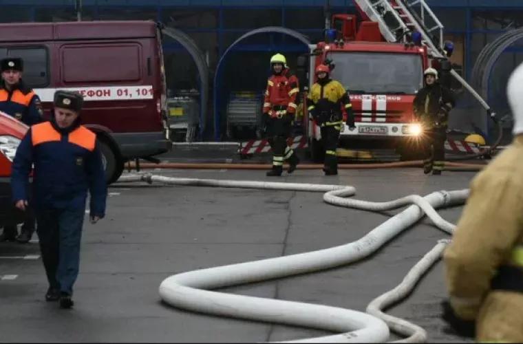 В Москве произошел пожар в больнице COVID-профиля