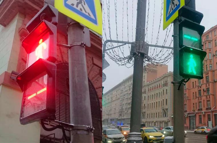 În Moscova se testează noi semafoare cu secţiuni pătrate
