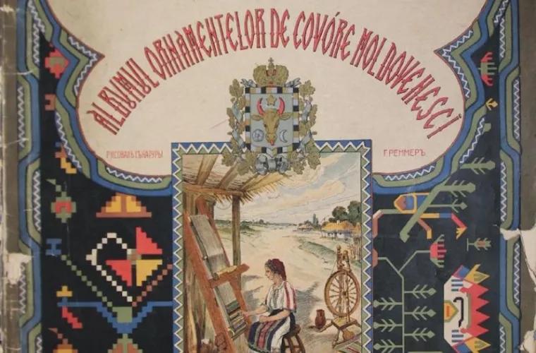 "Albumul ornamentelor covoarelor moldovenești" 1912