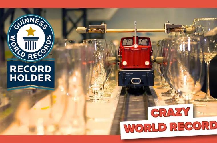 A fost bătut recordul mondial pentru cea mai lungă melodie cîntată de un tren de jucărie