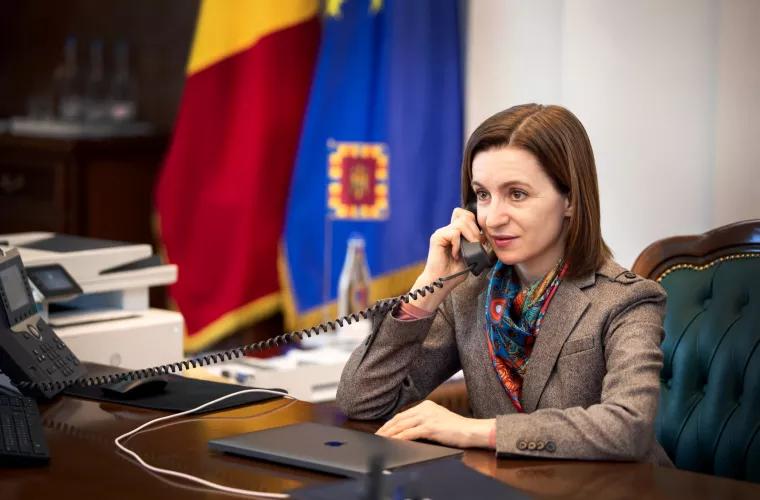 Maia Sandu a discutat cu președintele Poloniei, Andrzej Duda