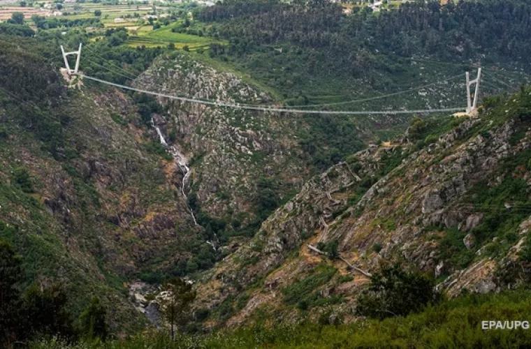 Portugalia deschide cel mai lung pod pietonal suspendat din lume