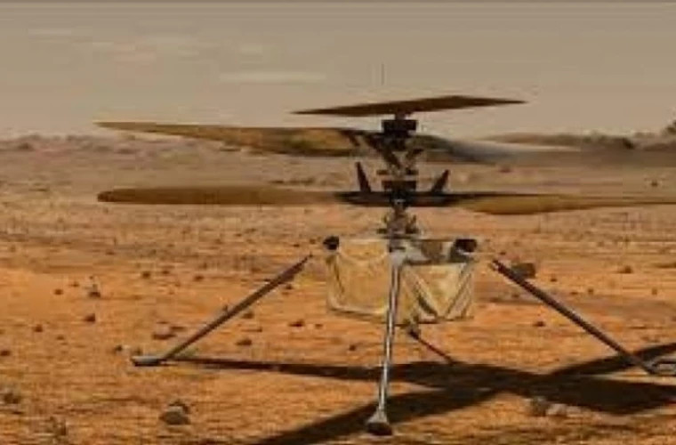 Американский вертолет &quot;взбесился&quot; на Марсе