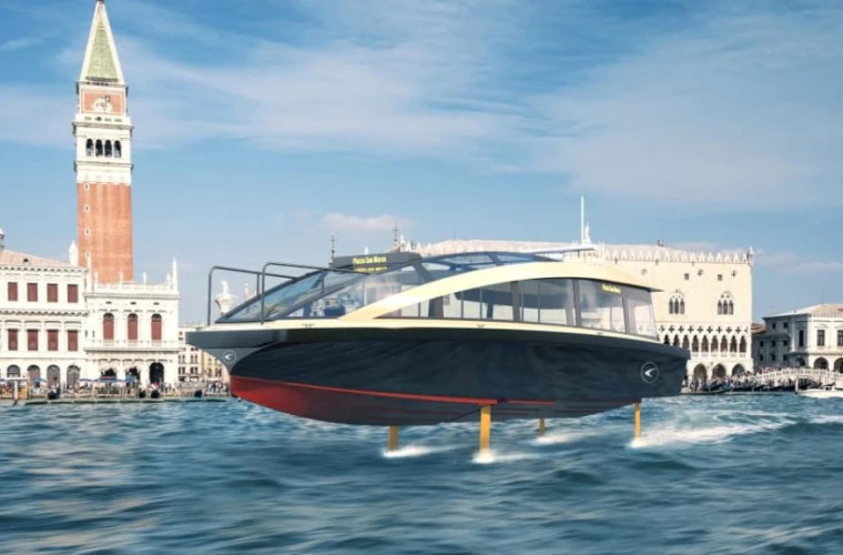 Gondolele din Veneția ar putea fi înlocuite de bărci zburătoare