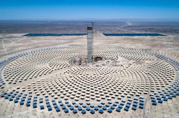 Cum arată și cum funcționează "Cerrado dominador", prima centrală termică solară, inaugurată în deșertul Atacama 