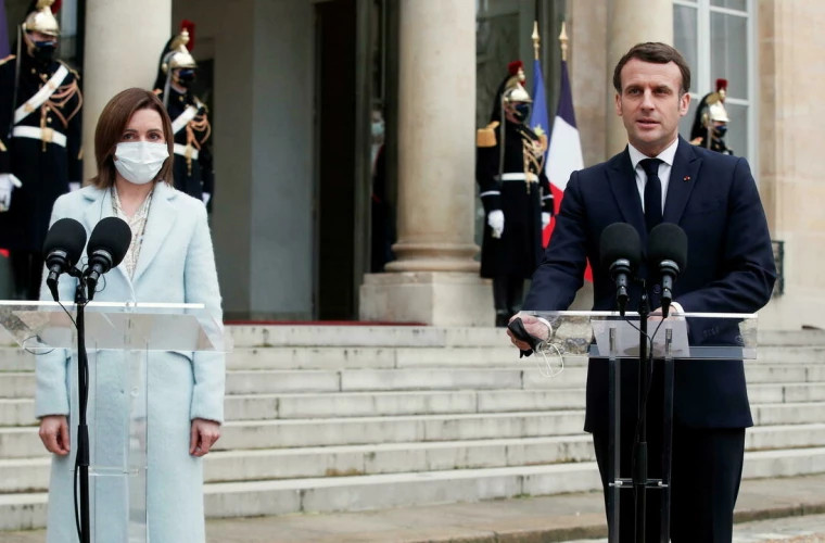 Майя Санду пригласила президента Франции посетить с визитом  Кишинёв