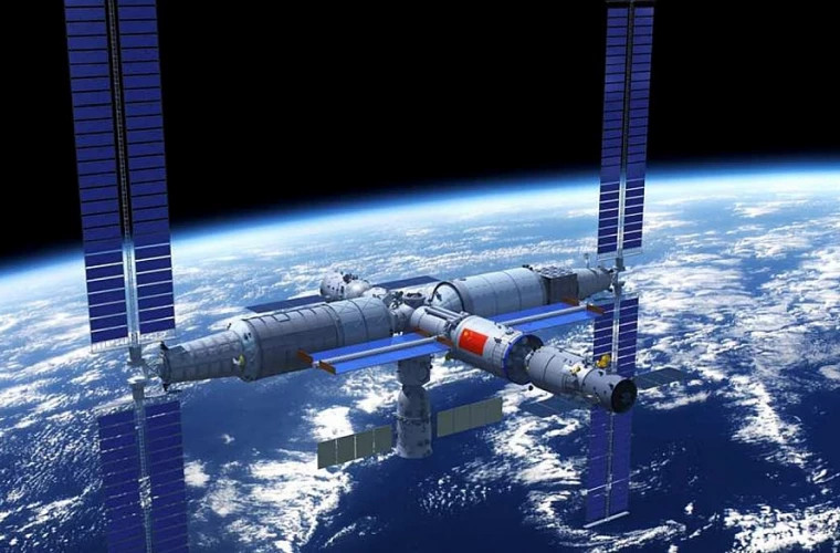 Vehiculul cargo Tianzhou-3 s-a cuplat la Staţia spaţială chineză pentru aprovizionare