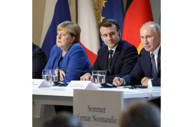 Franța, Germania și Rusia negociază reîntoarcerea formatului "Normandia"