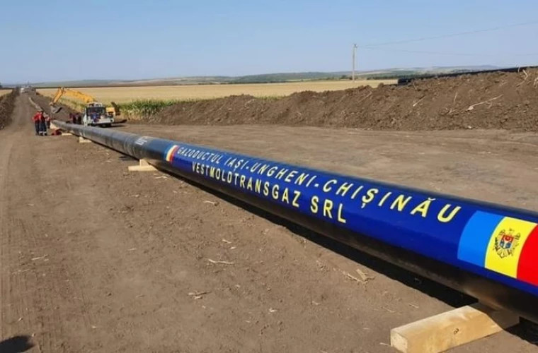 Popescu: Gazoductul Iași-Ungheni-Chișinău poate livra gaz doar părții centrale a R.Moldova