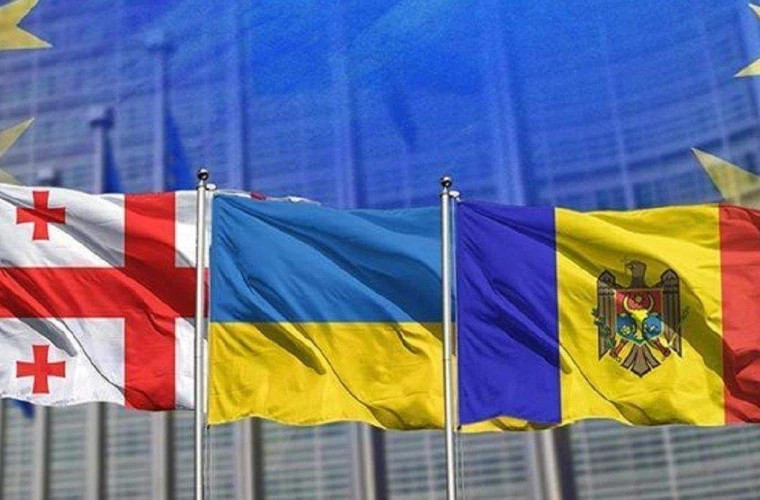Украина пожелала вступить в ЕС вместе с Молдовой и Грузией