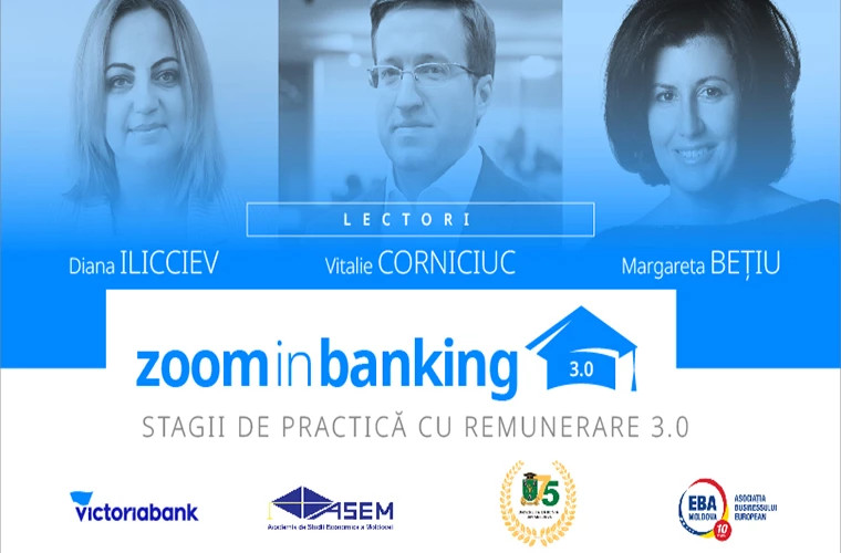 Victoriabank lansează ediția a treia a proiectului dedicat studenților „Zoom in Banking