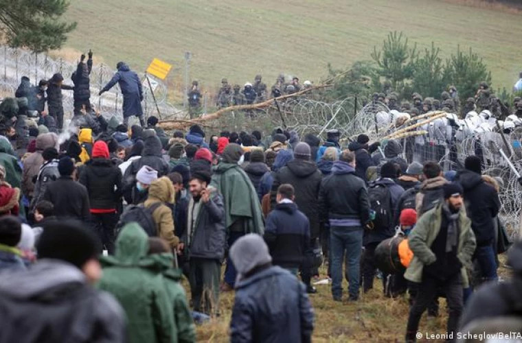 Autoritățile de la Chișinău, îngrijorate de situația la frontiera Poloniei cu Belarus