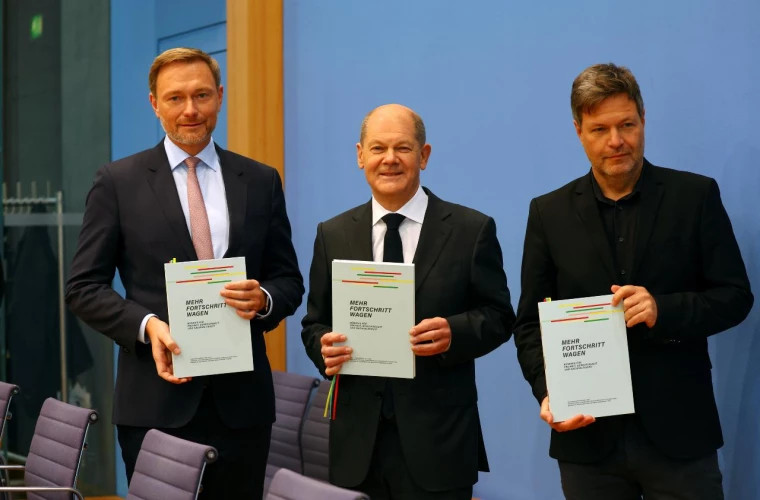 Germania: Social-democraţii, ecologiştii şi liberalii au semnat acordul pentru formarea noului guvern