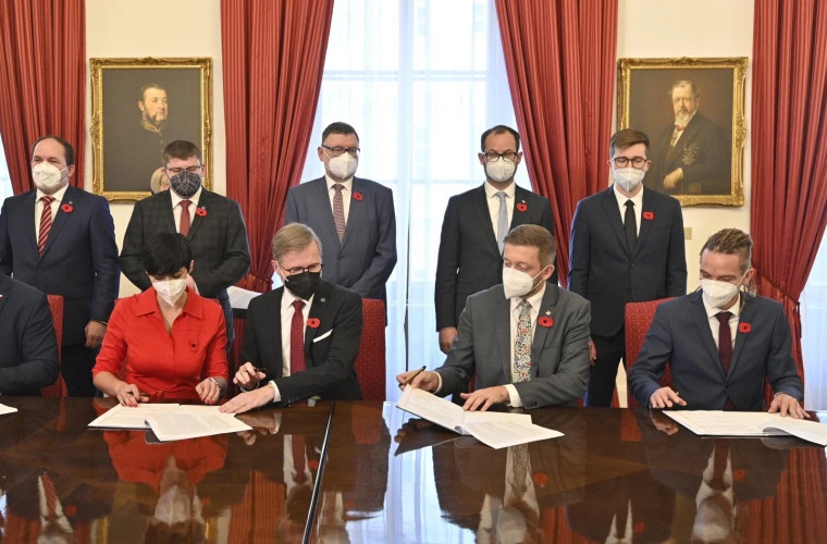 Preşedintele ceh Milos Zeman a numit noul guvern condus de Petr Fiala