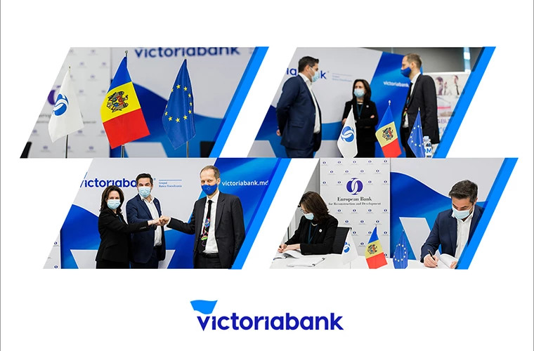 Victoriabank și BERD au semnat un nou contract de credit investițional cu grant în valoare de 5 milioane de EUR în susținerea IMM-urilor din Moldova 