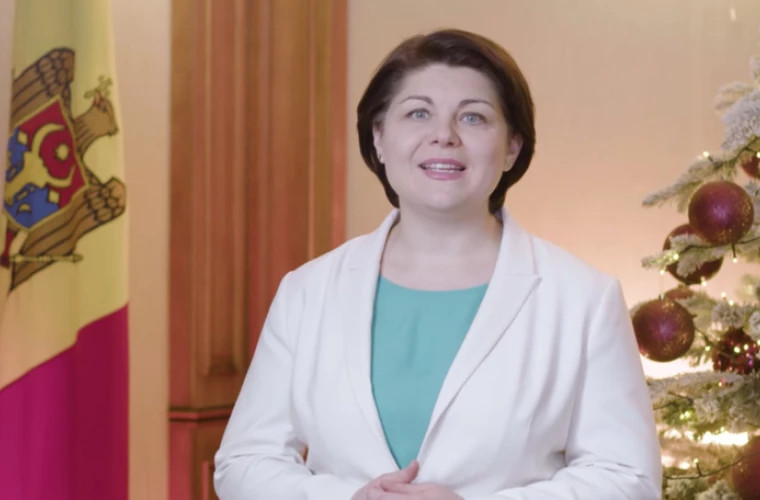 Mesajul de Revelion al prim-ministrului R. Moldova, Natalia Gavrilița