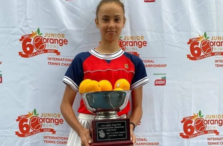Lia Belibova, una dintre cele mai promițătoare tinere tenismene din Moldova  