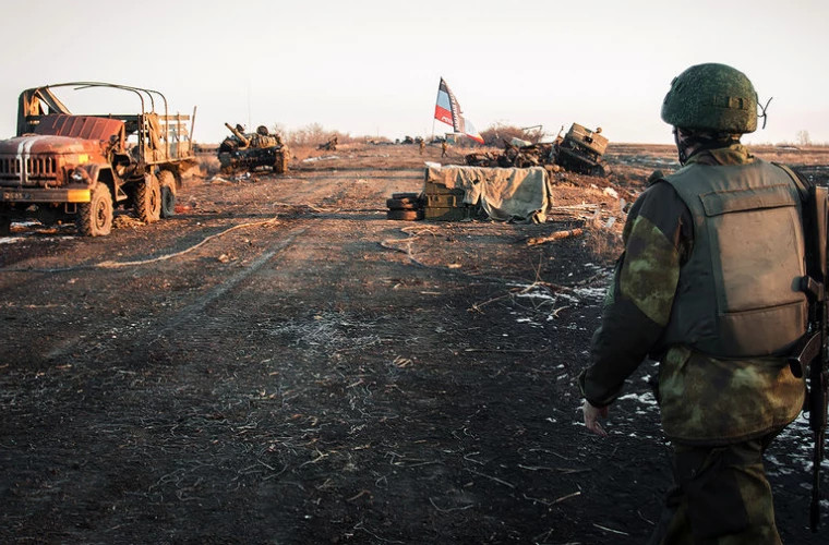 Donbassul a anunțat răpirea unui militar de către structurile de forță ucrainene