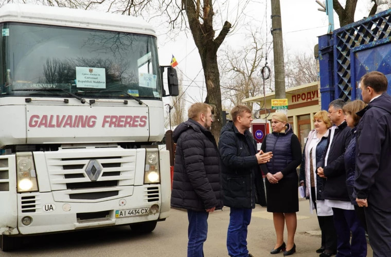 Republica Moldova a transmis cea de-a doua tranșă de ajutor umanitar poporului ucrainean