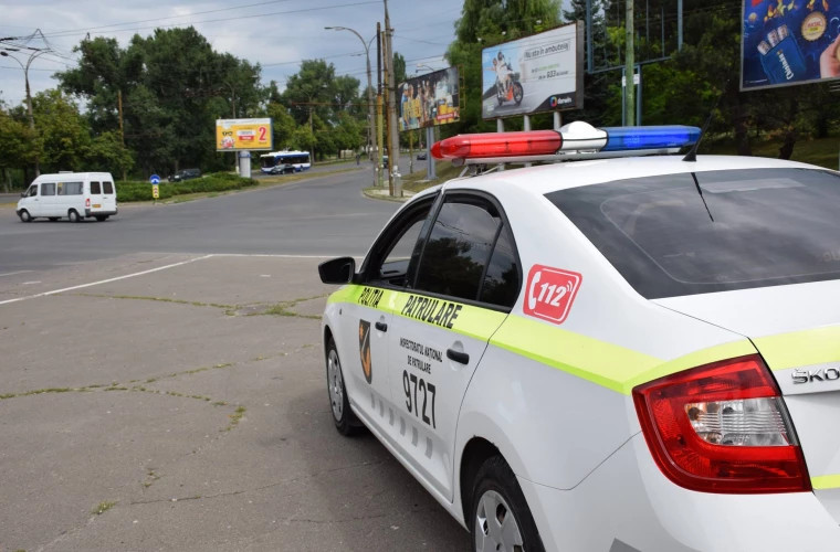 Кишиневская полиция организовала флешмоб с целью профилактики краж велосипедов