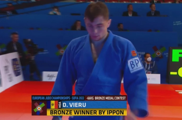  Vieru a cucerit medalia de bronz la Campionatul European
