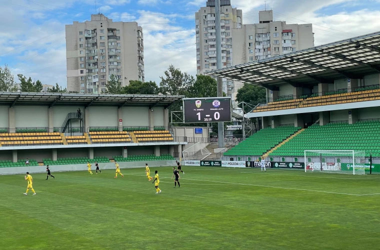 Zimbru a cedat la scor în amicalul cu FCSB din România
