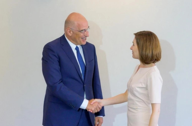 Situația de securitate din regiune discutată de Președinta Maia Sandu și ministrul elen al Afacerilor Externe