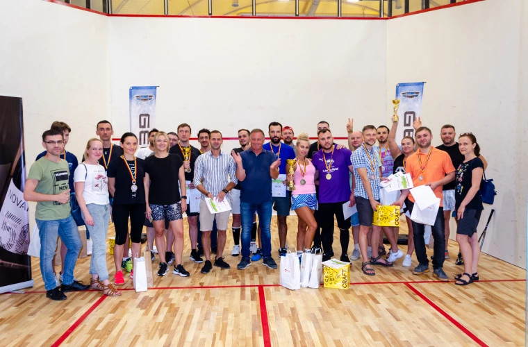 În Moldova, cu sprijinul DAAC Hermes și GEELY, a avut loc primul turneu de squash 