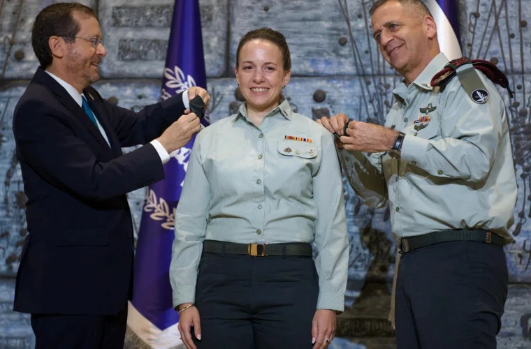 Исторический случай: женщина стала военным советником президента Израиля