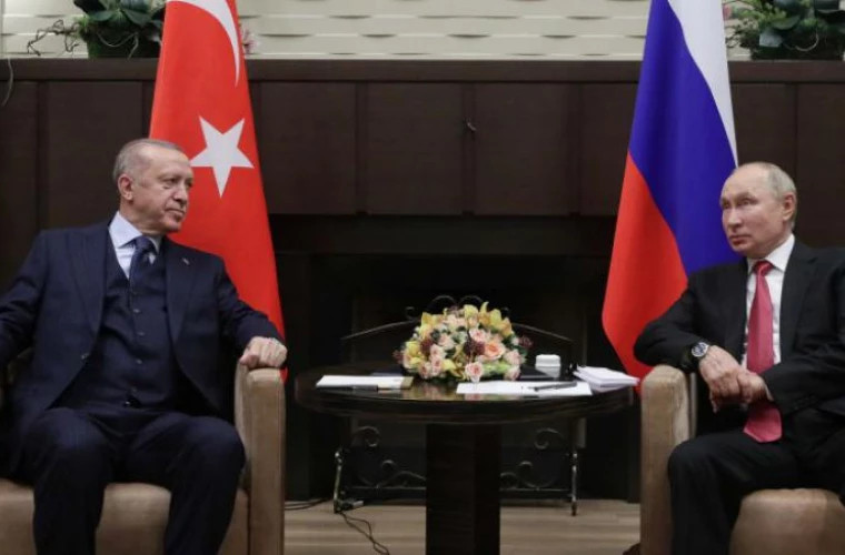 Erdogan a ajuns la Soci: Președintele Turc are planificată o întrevedere cu Vladimir Putin