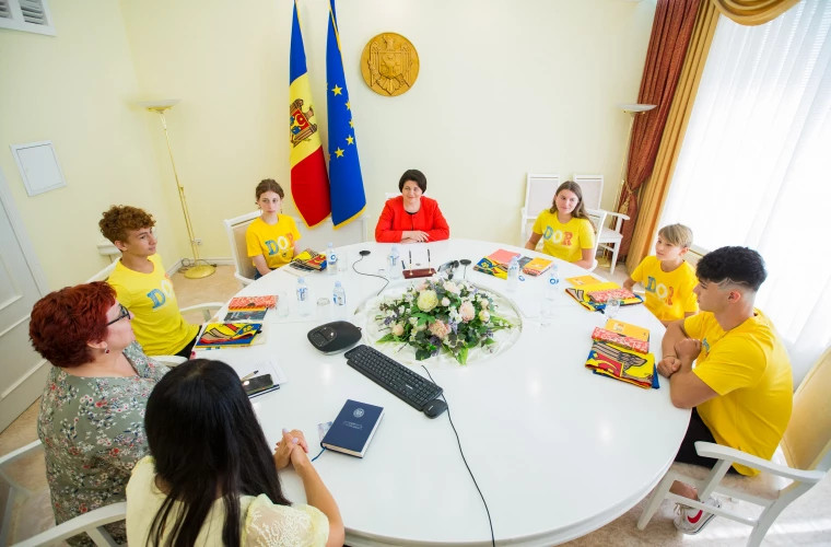 Гаврилица - детям из диаспоры: &quot;Хочу, чтобы все наши дети, где бы они ни были, гордились тем, что они из Молдовы&quot;
