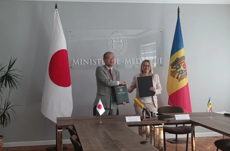 Republica Moldova și Japonia vor coopera în domeniul schimbărilor climatice