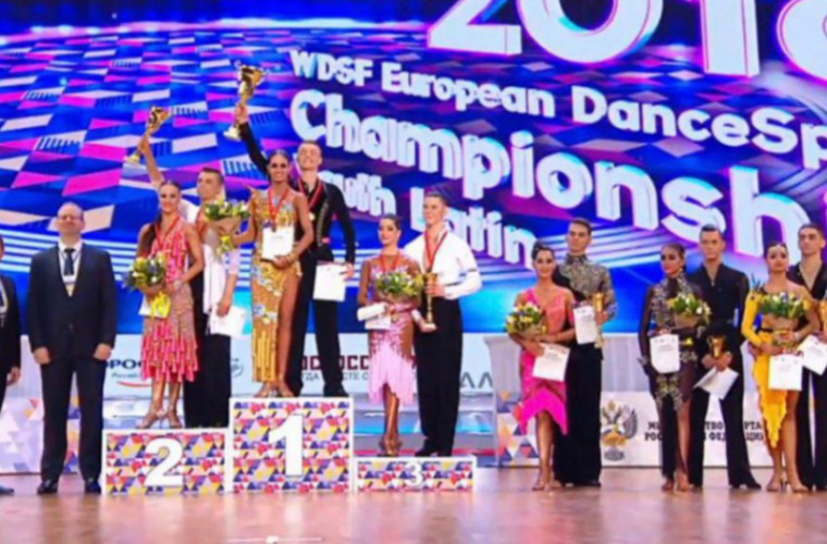  Молдавские танцоры - звезды Чемпионата Европы по спортивным танцам