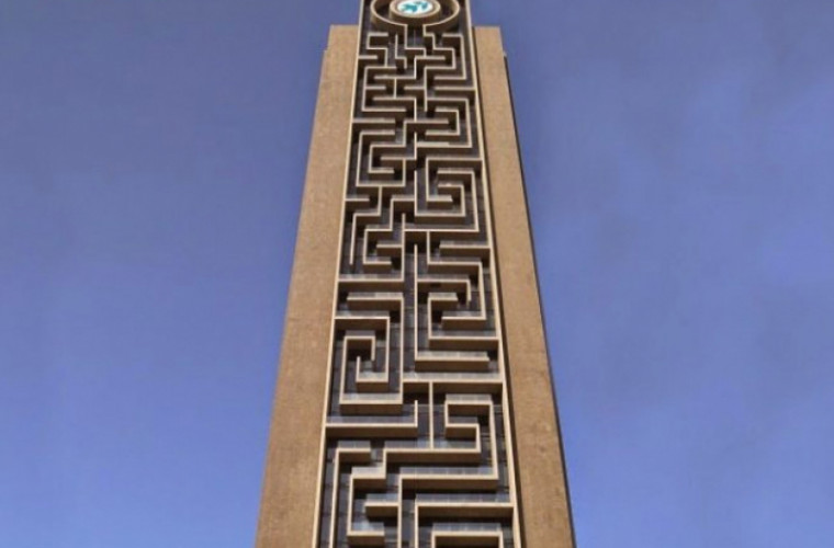 Cel mai mare labirint vertical din lume (FOTO)