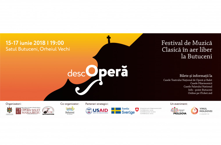 Festivalul de Muzică Clasică în aer liber DescOPERĂ revine cu cea de-a III-a ediție