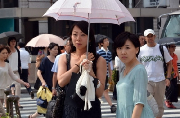 Cea mai ridicată temperatură înregistrată vreodată pe teritoriul Japoniei