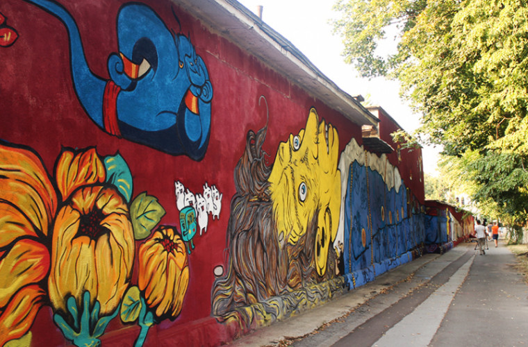 Picturile murale care înfrumusețează Moldova (FOTO)