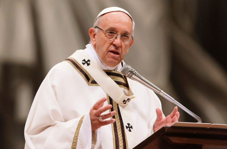 Papa Francisc condamnă „lăcomia nestăpînită” a oamenilor