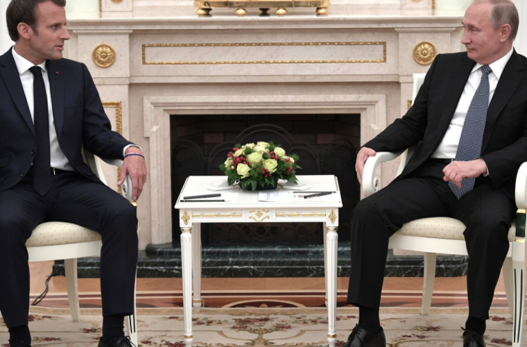 Putin și Macron au avut o conversație telefonică. Ce subiecte au discutat