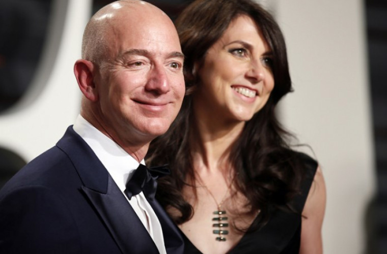 Soția fondatorului "Amazon" ar putea deveni cea mai bogată femeie