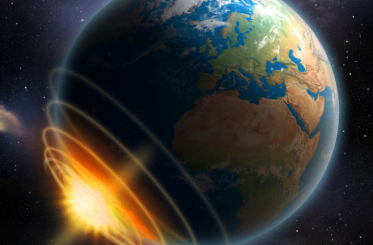 Numărul asteroizilor care au lovit Terra şi Luna a crescut