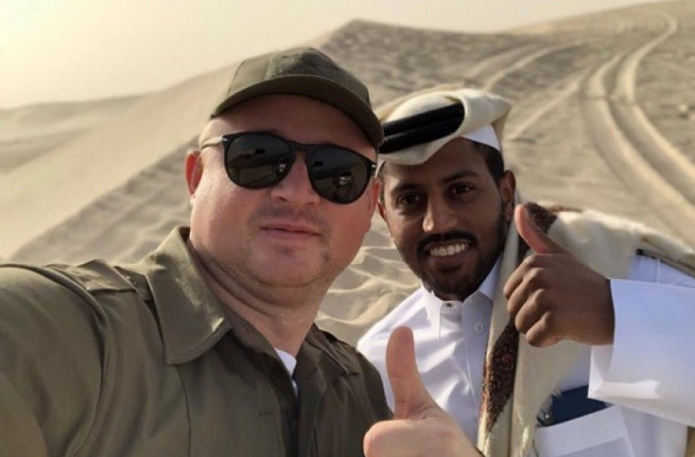 Cavcaliuc, într-o vizită în Qatar (FOTO)