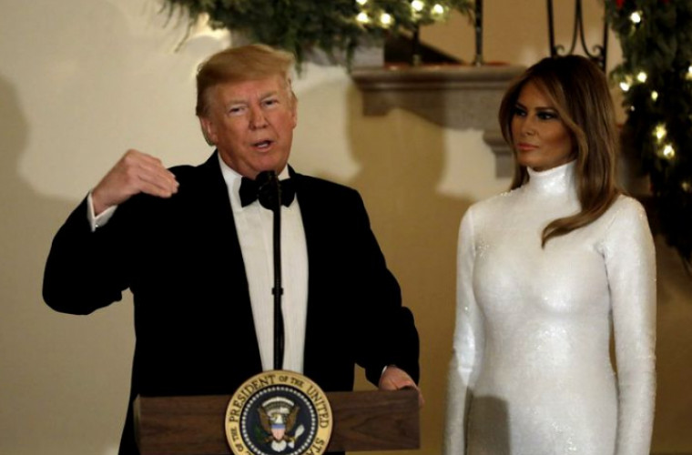 Donald și Melania Trump, nominalizați la premiile Zmeura de Aur