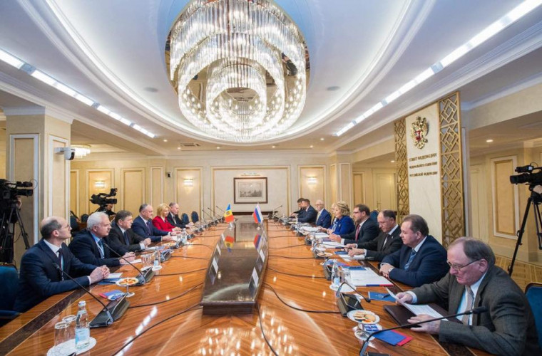 Matvienko: Rusia apreciază înalt relațiile cu Moldova