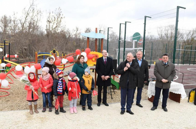 Новый спортивный комплекс открылся при поддержке президента (ФОТО)