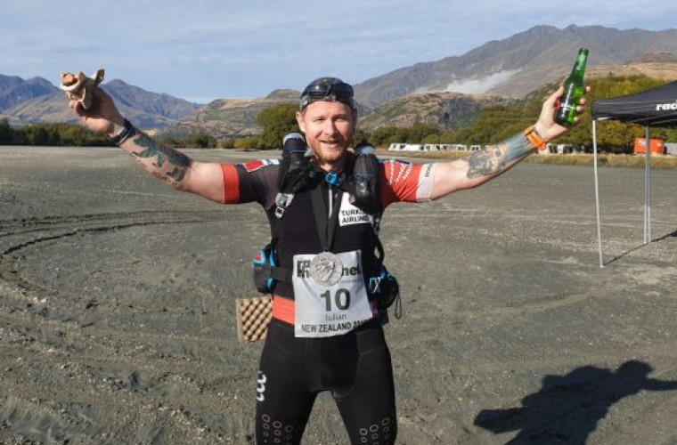 Succes mare pentru Iulian Bercu la ultramaratonul din Noua Zeelandă