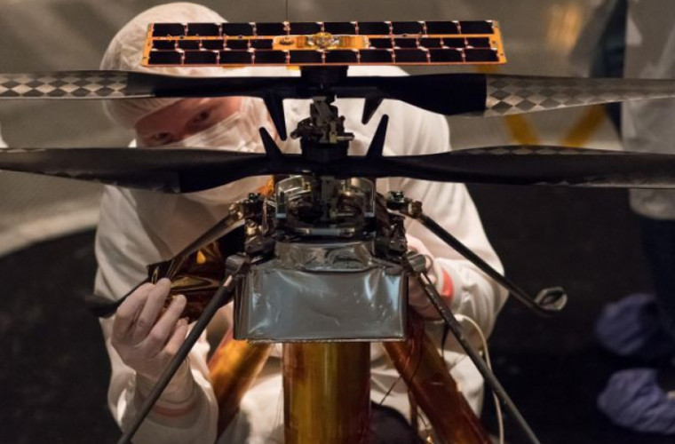 NASA a finalizat testarea elicopterului care va zbura pe Marte