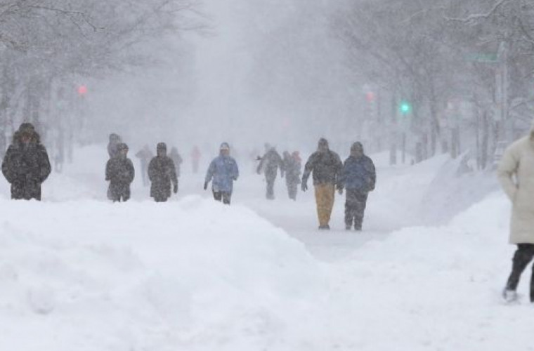 O furtună de iarnă „istorică”, așteptată în SUA