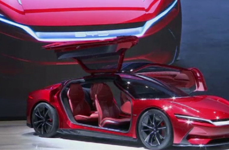 Mașini electrice spectaculoase la Salonul Auto de la Shanghai